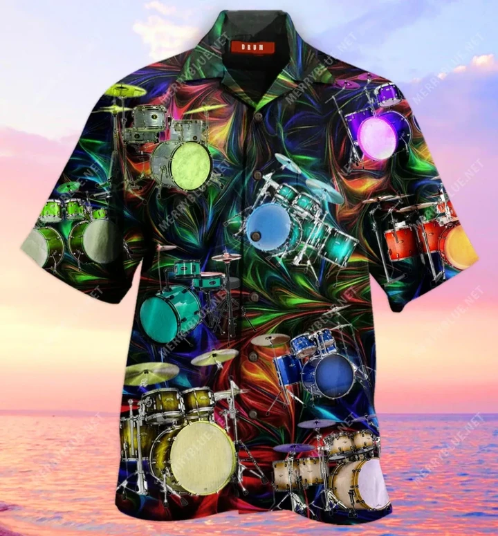 Amazing Drum Unisex Hawaiian Shirt