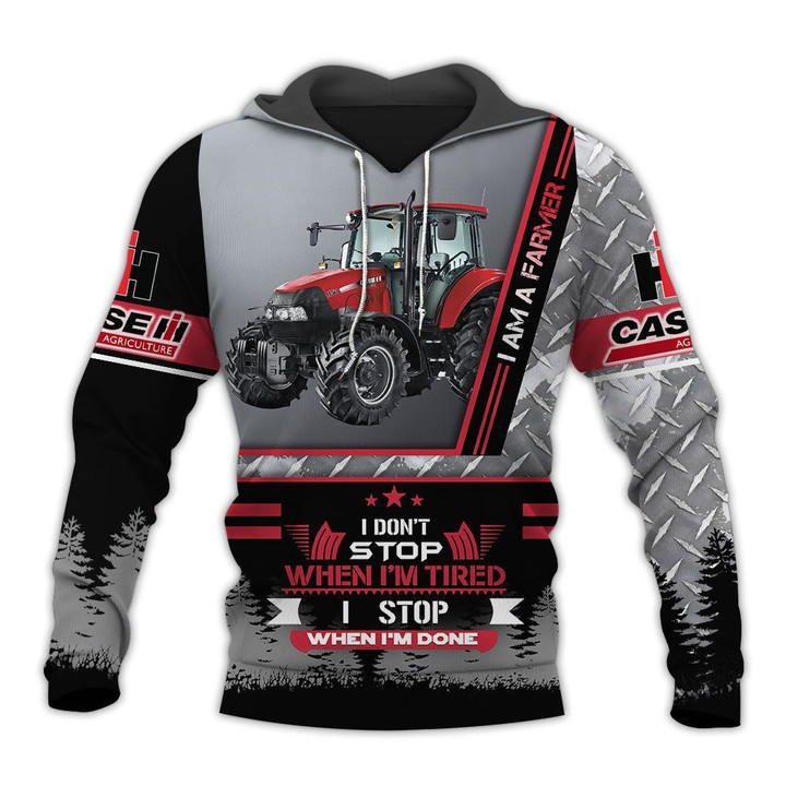 Red Tractor 3D All Over Printed Clothes TR11