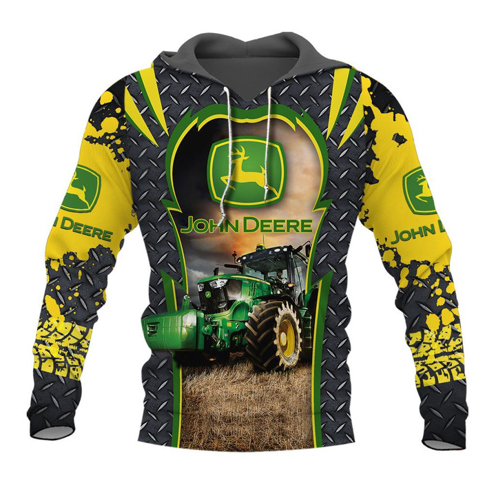 JD Tractor 3D All Over Printed Shirts JD53