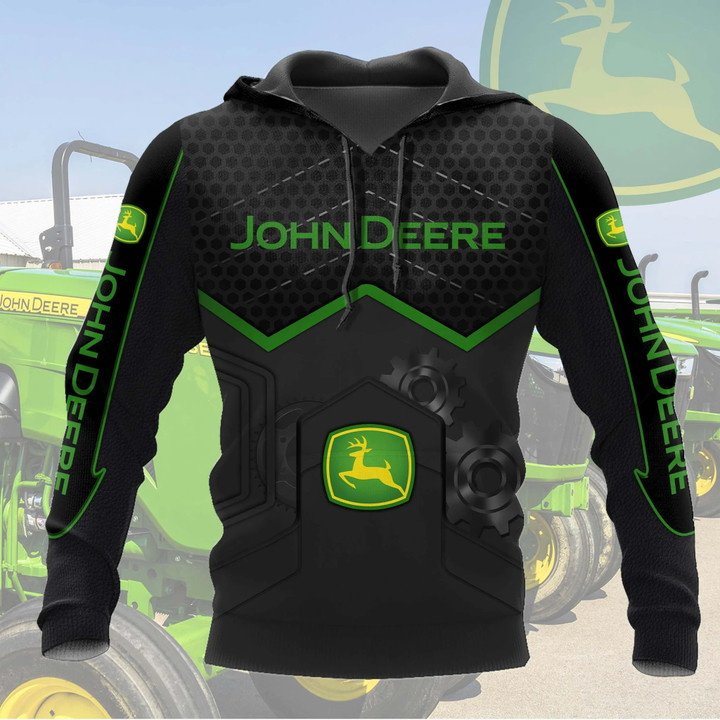 JD Tractor 3D All Over Printed Shirts FM70