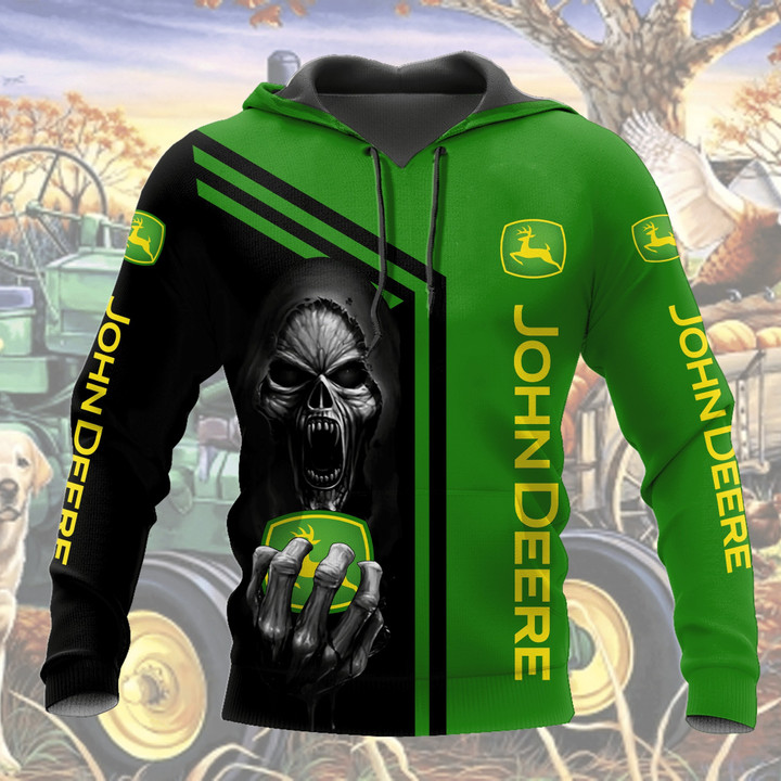 JD Tractor 3D All Over Printed Shirts JD89