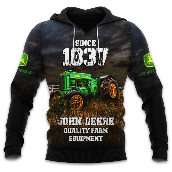 JD Tractor Love My Job 3D Printed Shirts JD28