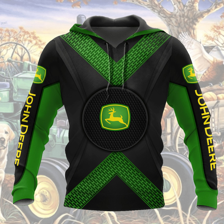 JD Tractor 3D All Over Printed Shirts JD85