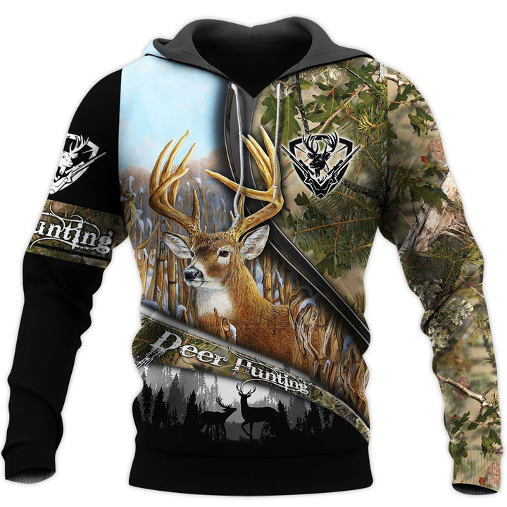Hunting Deer Camo 3D All Over Printed Shirts DE39