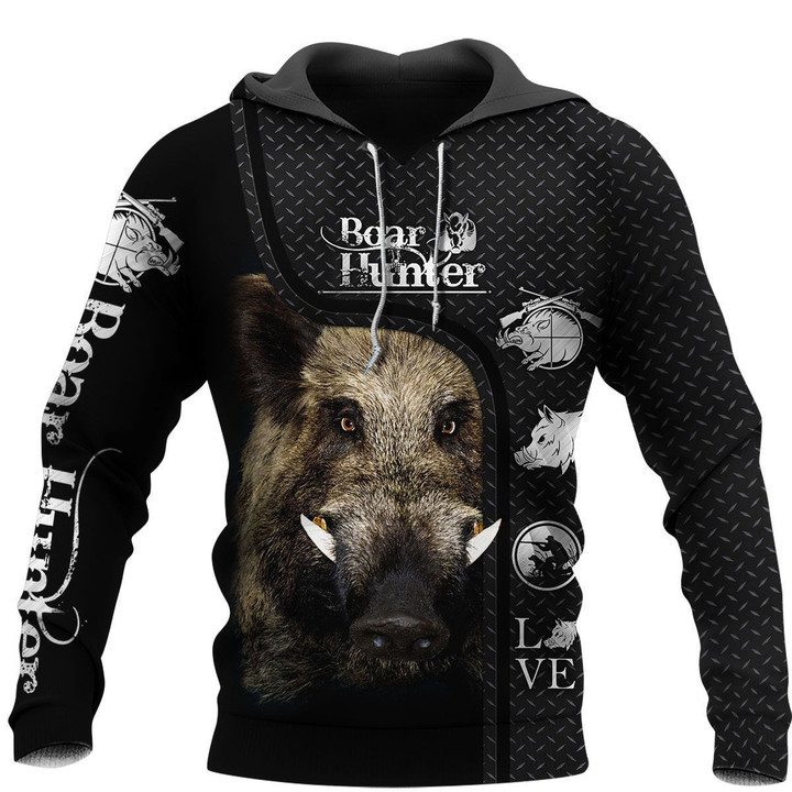 Boar Hunter 3D All Over Printed Shirts For Men and Women BR17