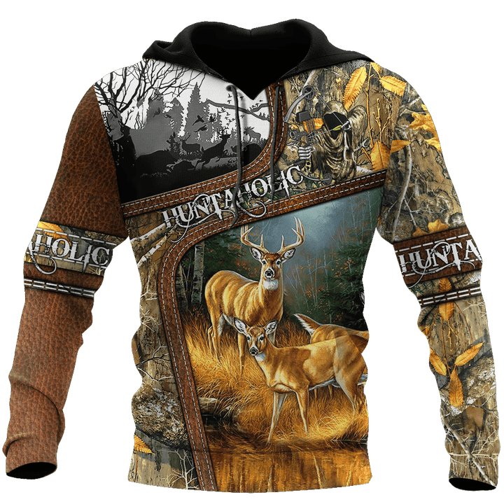Deer Hunting 3D All Over Printed Shirts for Men and Women DE28
