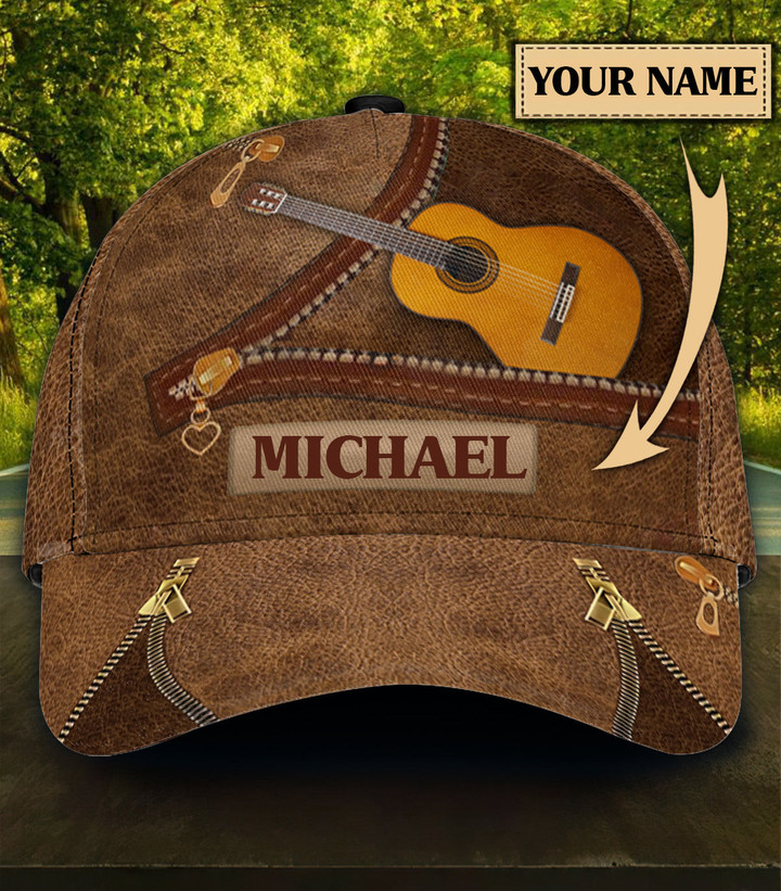 Personalized Guitar Classic Cap - CP002CT - BMGifts (formerly Best Memorial Gifts)