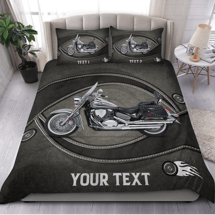 Motorcycle Personalized Bedding Set - BD080PS11 - BMGifts (formerly Best Memorial Gifts)