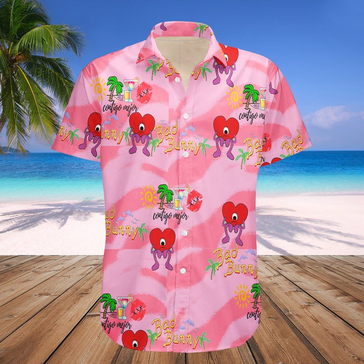Un Verano Sin Ti Limited Edition Hawaii Shirt BB01