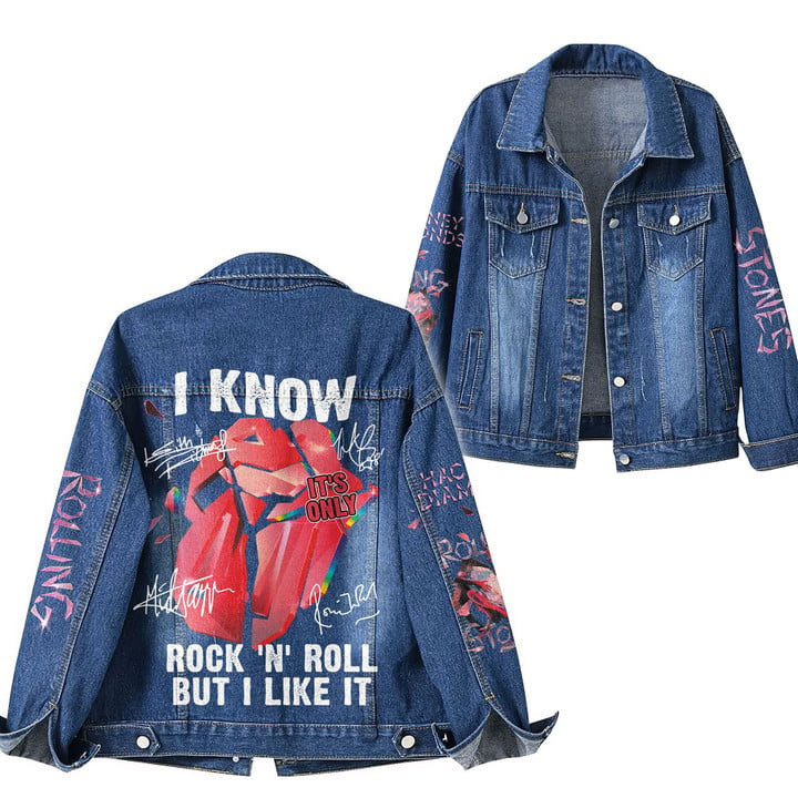 Rock Music Denim Jacket TRS45