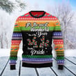 LGBT Beside Pride Ugly Christmas Sweater | For Men & Women | Adult | US4528