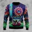 Hippie Ugly Christmas Sweater | For Men & Women | Adult | US4872