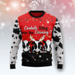 Cow Bell Rings Ugly Christmas Sweater | For Men & Women | Adult | US4244