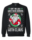 Santa Claus Ugly Christmas Sweater | For Men & Women | Adult | US1274