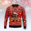 German Shepherd Dog Ugly Christmas Sweater | For Men & Women | Adult | US1804