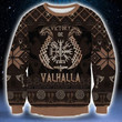 Victory Or Valhalla Ugly Christmas Sweater | For Men & Women | Adult | US1933
