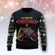 All I Need Is Game Ugly Christmas Sweater | For Men & Women | Adult | US1966