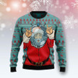 Santa Claus Astronaut Ugly Christmas Sweater | For Men & Women | Adult | US1412