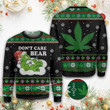 Don't Care Bear Ugly Christmas Sweater | For Men & Women | Adult | US3701