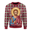 Bartholomew The Apostle Ugly Christmas Sweater | For Men & Women | Adult | US3633