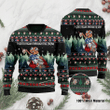 Puerto Rican Through The Snow Ugly Christmas Sweater | For Men & Women | Adult | US1171
