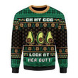 Oh My God Look At Her Ugly Christmas Sweater | For Men & Women | Adult | US3343