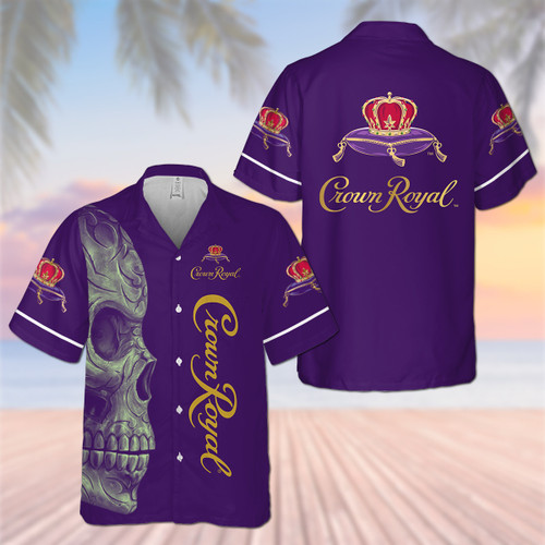 CR Skull Hawaiian Shirt CR0303N8