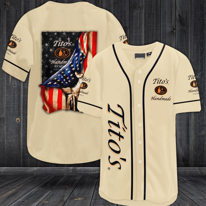 TT US Flag Baseball Jersey TT0701N1