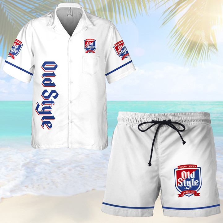 OS Hawaiian Shirts + Beach Shorts OS1402N8