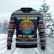 Sloth Tis The Season Ugly Christmas Sweater | For Men & Women | Adult | US4430