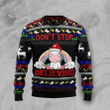 Believing Ugly Christmas Sweater | For Men & Women | Adult | US4737