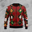 Christmas Symbols Ugly Christmas Sweater | For Men & Women | Adult | US4635