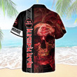 IMD Skull Hawaiian Shirt IMD1703N2