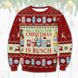 Busch Beer Christmas Ugly Sweater BSH2608DHN2TT