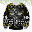Black Power Rangers Ugly Sweater PR2508DHN11KD