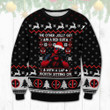 Deadpool The Other Jolly Guy Ugly Sweater DP2408DHN5KD