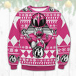 Pink Power Rangers Ugly Sweater PR2508DHN10VKO