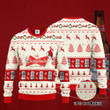 Budweiser Santa Hat Christmas Ugly Christmas Sweater
