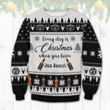 Jack Daniel's Everyday Is Christmas Ugly Sweater JD0709DHN8KD