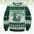 Plants Over Pills Ugly Sweater WED3008DHN5KD