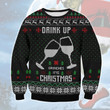 Drink Up Grinches Ugly Christmas Sweater DUG2209DXC4KD