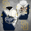San Diego Padres Hoodie T-shirt Sweater Zip Hoodie SDP1010DXC3KD