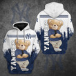 New York Yankees Hoodie T-shirt Sweater Zip Hoodie NYY1210DXC1KH