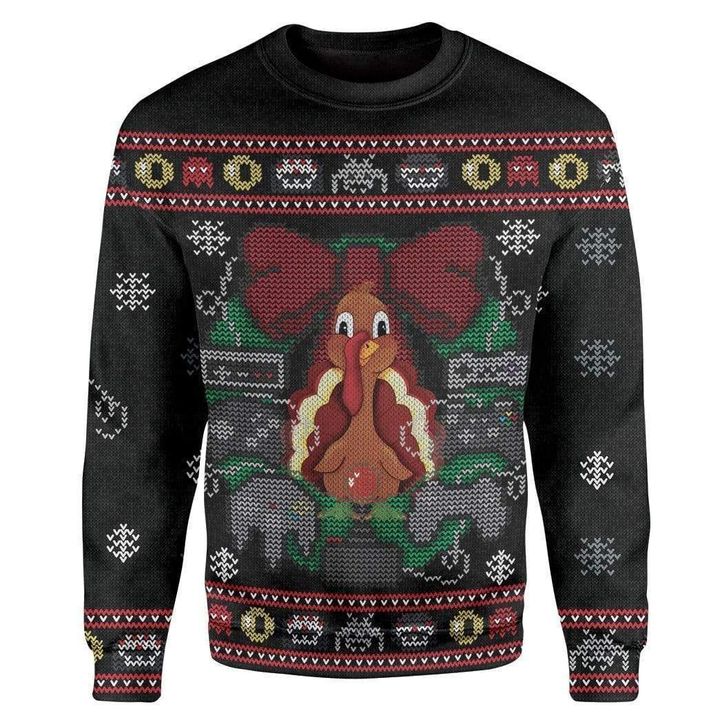 Turkey Ugly Christmas Sweater | For Men & Women | Adult | US4614
