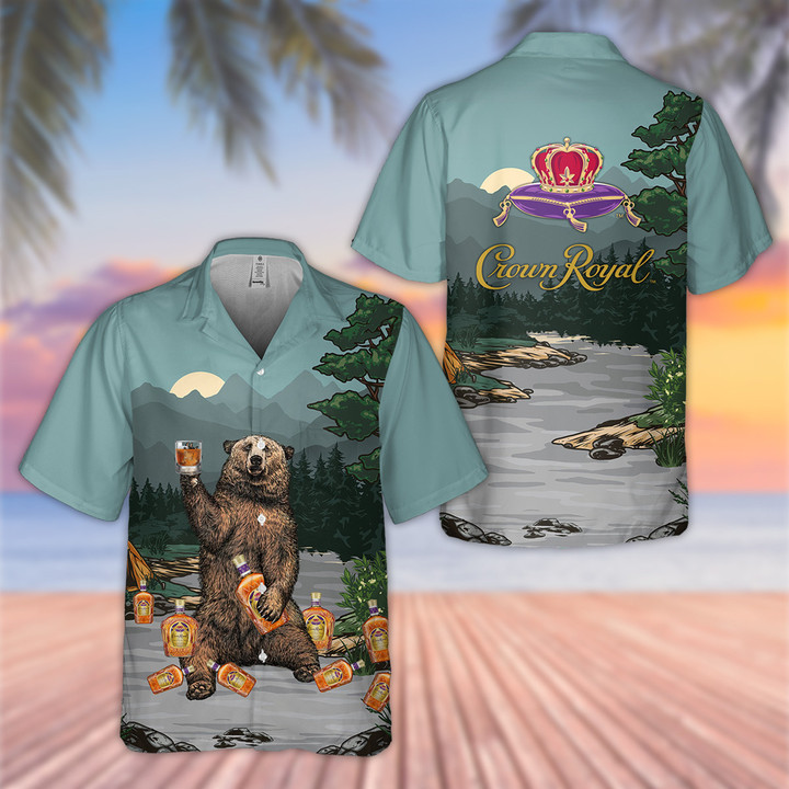 CR Bear Hawaiian Shirt CR1603N4