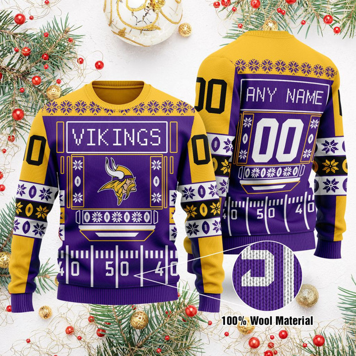 Vikings NFL Ugly Sweater SUV01NFLVikings211013
