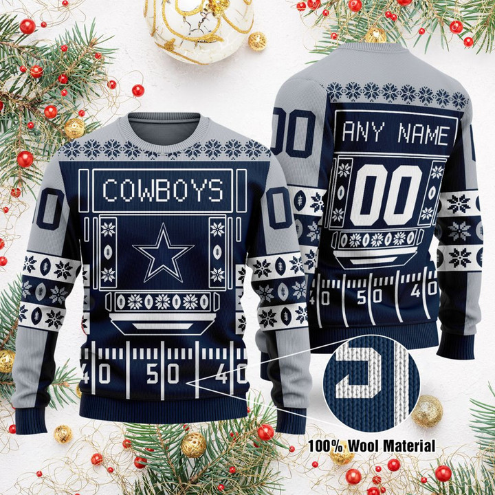 Dallas Cowboys NFL Ugly Sweater SUV01NFLCowboys211013
