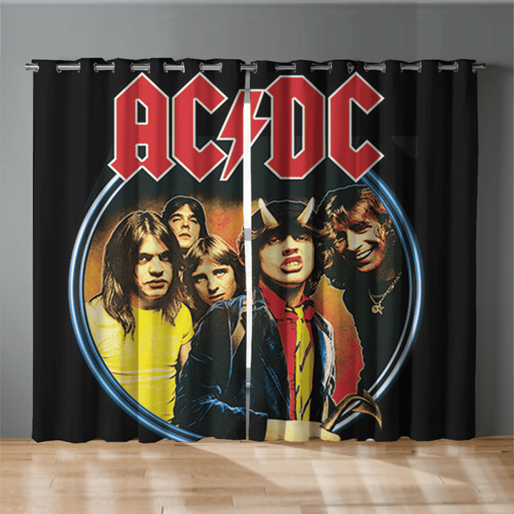 Rock Music Window Curtains