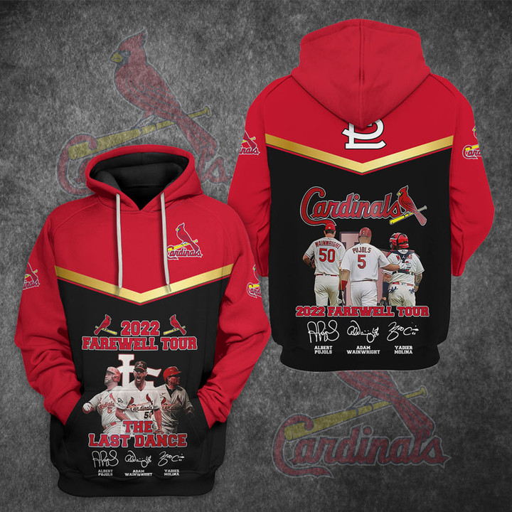 St. Louis Cardinals Hoodie T-shirt Sweater Zip Hoodie SLC1010DXC1KH