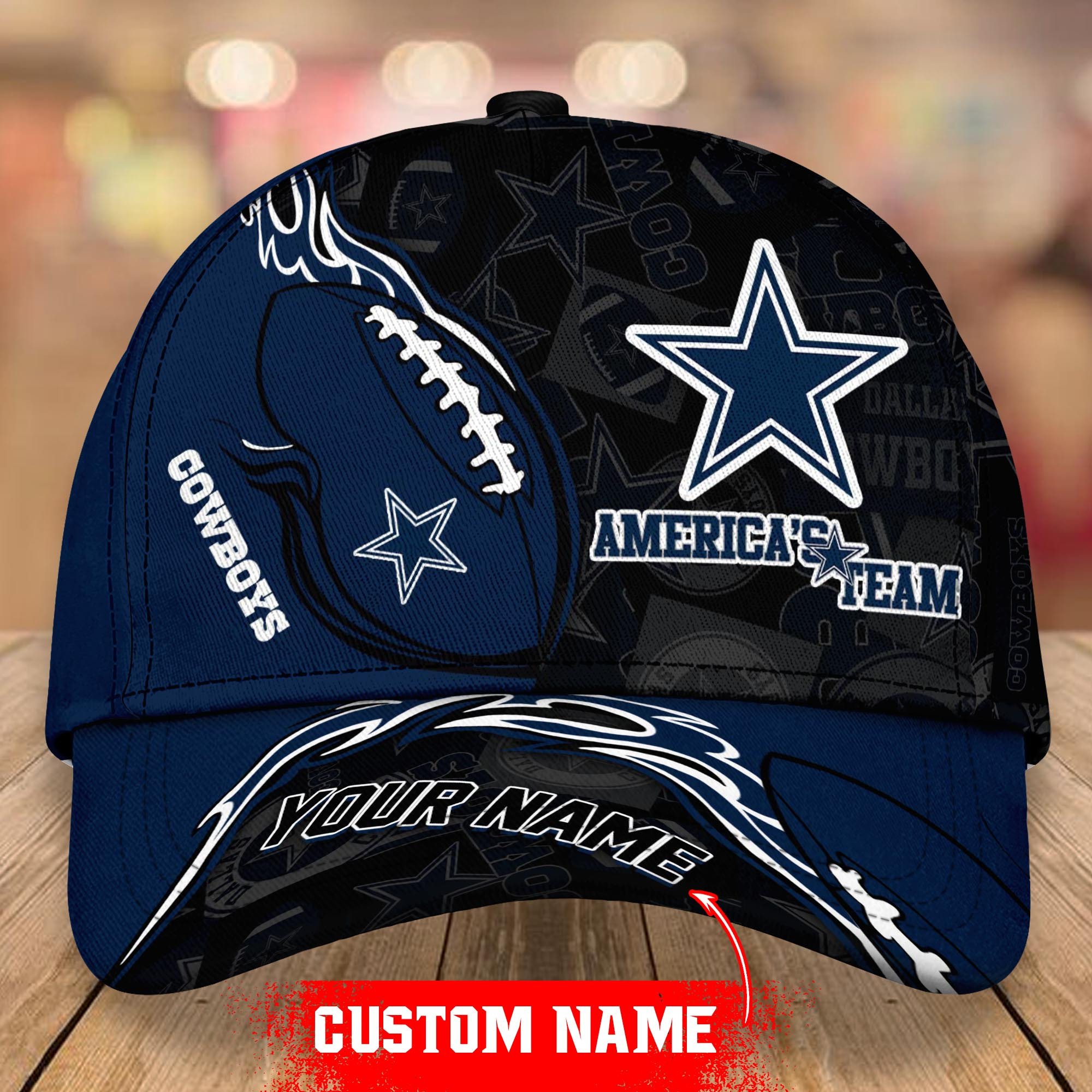 Dallas Cowboys Personalized Baseball Hat – Furmaly